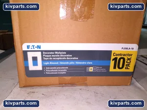 Eaton EATON PJ26LA-10 DECORATOR WALLPLATE Light – actual item, photo 3 of 4