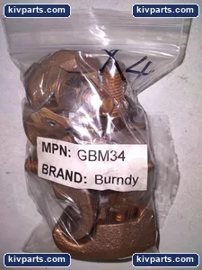 Burndy GBM34 Grounding Connector Cable – actual item, photo 3 of 4
