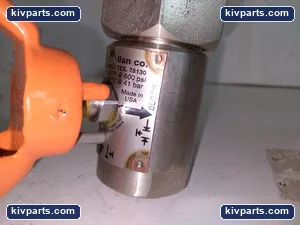 Geo. B. Allan Stainless Steel Block Valve 600 PSI 41 Bar 500F Threaded Lever – actual item, photo 3 of 8