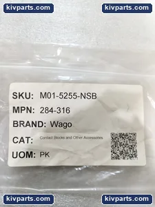 WAGO 284-316 Plate Terminal Block – actual item, photo 2 of 7