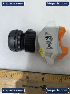 Bartec 07-3363-.100 Blue Illuminated Push Button – actual item, photo 4 of 6