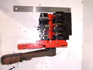 Square D Handle Fuse Holder Panel