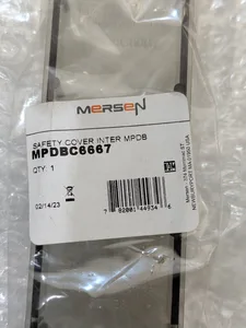 Mersen MPDBC6667 Safety Cover – actual item, photo 1 of 5