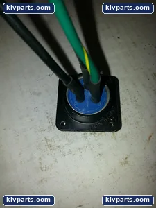 Amphenol Connector Receptacle 3 Socket – actual item, photo 2 of 7