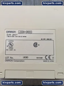 Omron C200H-DA003 PLC Module – actual item, photo 5 of 8