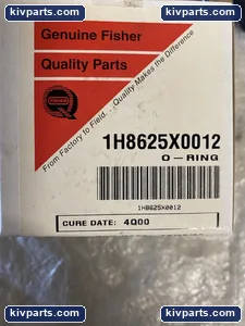 Fisher 1H8625X0012 Valve Actuator Viton Seal – actual item, photo 2 of 3