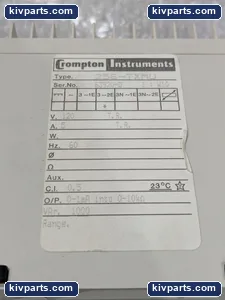Crompton 256-TXMU Instruments Paladin Qqfa – actual item, photo 2 of 7