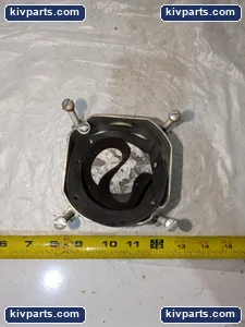 NNB FLOOR BOX 4" OCTAGON 21/8 DEPTH 21/4" SERVICE FITTING OPENING 800 NUMBER – actual item, photo 4 of 6