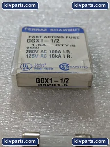 Mersen GGX1-1/2 Acting Fuse – actual item, photo 4 of 7