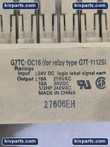 Omron G7TC-OC16 Relay – actual item, photo 2 of 6