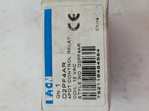 Eaton D2PF4AR Control Relay