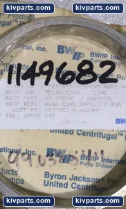Intt SR74852-F Wear Ring SJA Centrifugal Pump – actual item, photo 2 of 2