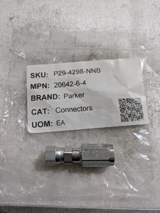 Parker 20642-6-4 Hydraulic Hose Connector Fitting