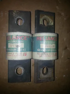 Reliance Electric RFV800 Rectifier Fuse