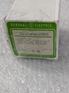 General Electric CR104PBG91B3 Heavy Duty Pushbutton Switch