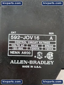 Allen-Bradley 592-JOV16 Eutectic Alloy Overload Relay – actual item, photo 7 of 13