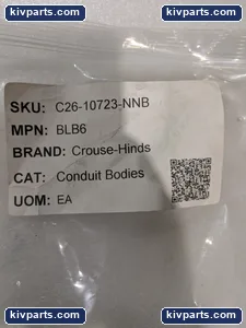 Crouse-Hinds BLB6 Conduit – actual item, photo 7 of 8