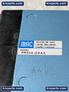 MAC PR93A-GAAA Valves – actual item, photo 2 of 5