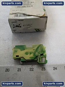 WAGO 283-607 Ground Terminal Block – actual item, photo 2 of 8