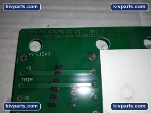 RFL D-103998 PCB Power Supply Circuit Card – actual item, photo 2 of 6