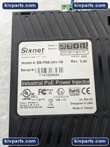 Sixnet EB-PSE-24V-1B Network Switch – actual item, photo 2 of 8