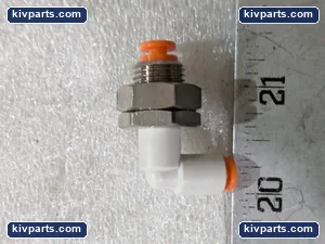 SMC 2/ORDER Bulkhead Elbow Fitting – actual item, photo 3 of 7