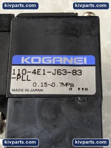 Koganei 110-4E1-J63-83-PLL Pneumatic Solenoid Valve – actual item, photo 2 of 5