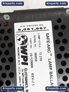 70-129000 WPI Safe Arc Lamp Ballast – actual item, photo 7 of 12