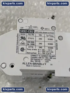 Allen-Bradley 1492-CB2DG100 DC Circuit Breaker – actual item, photo 3 of 7