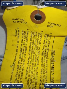 Flowserve 5-G4-11C11010M1GAZQ-CM2083 Accutator Valve – actual item, photo 6 of 10