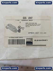 O-z Gedney OZGLR47 Conduit – actual item, photo 3 of 4