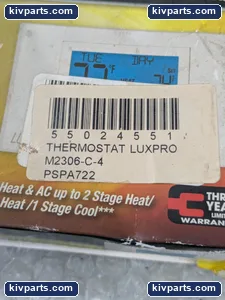 P722U Luxpro Thermostat – actual item, photo 2 of 6