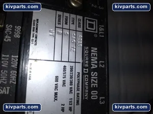 Square D SA0 Motor Starter – actual item, photo 5 of 7
