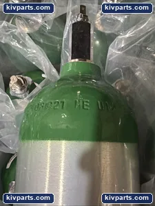 DOT-3AL2015 Aluminum Oxygen Cylinder – actual item, photo 7 of 9