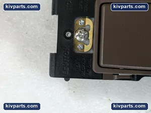 Leviton 2/ORDER Decorator Brown Rocker Switch – actual item, photo 5 of 6
