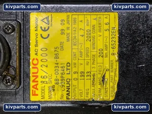 Fanuc A06B-0034-B675 Beta AC Servo Motor – actual item, photo 2 of 5