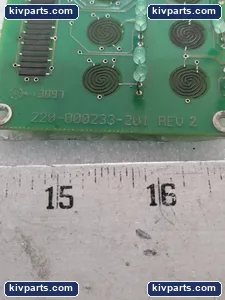 220-000233-201 Board PCB Membrane Display – actual item, photo 2 of 5
