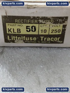 Littelfuse Tracor KLB 50 Rectifier Fuse – actual item, photo 2 of 7