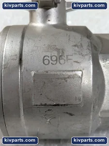 PinAcle 2 in 316 Stainless Steel 2 Piece Full Port Ball Valve 1000 WOG FNPT – actual item, photo 2 of 6