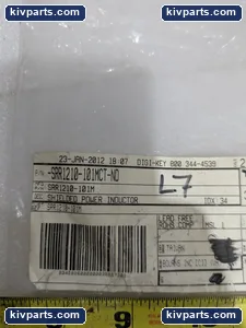 SRR1210-101M Shielded Power Inductor – actual item, photo 2 of 3