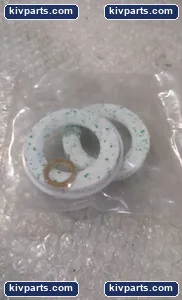 Ball Valve Seat Repair Kit White PTFE Green Speckled Body Seal Ring Industrial – actual item, photo 3 of 4