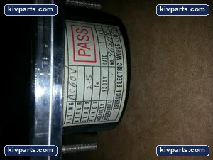 Tsuruga Voltmeter Panel Meter – actual item, photo 2 of 3