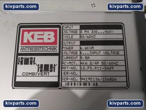 KEB 12.F0.R11-3429 Frequency Inverter VFD Drive – actual item, photo 2 of 5