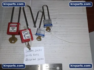 SAFETY LOCKS WITH KEYS ASSORTED LOCKS – actual item, photo 2 of 3