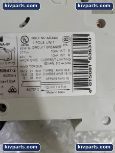 Eaton FAZ-C7/1-NA-SP Xeffect Unit Circuit Breaker – actual item, photo 3 of 6