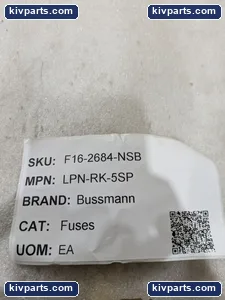 Bussmann LPN-RK-5SP Low Peak Fuse – actual item, photo 2 of 6
