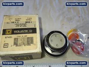 Square D KR3U Universal Push Button – actual item, photo 2 of 3