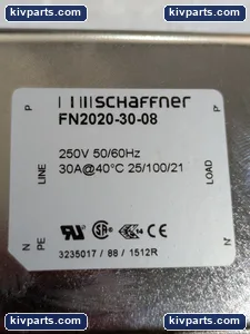 Schaffner FN2020-30-08 EMI RFI Power Line Filter – actual item, photo 2 of 4