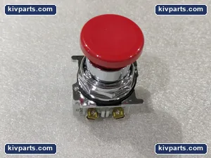 Eaton 10250T122-3X Red Mushroom Head Pushbutton – actual item, photo 3 of 5