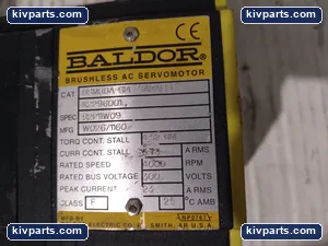 Baldor BSM80A-SPL Brushless AC Servo Motor – actual item, photo 2 of 5